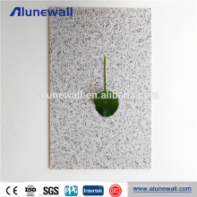 2-6mm stone look decorative aluminum plastic wall panels for outdoor